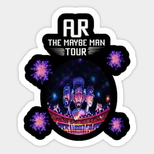 AJR The maybe man tour 2024 fireworks Sticker